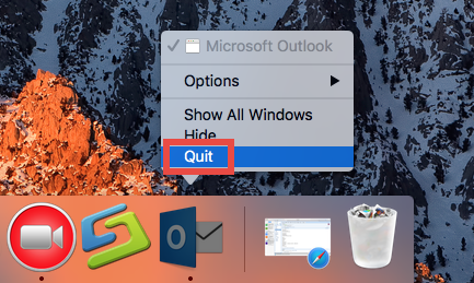uninstall outlook for mac 2016